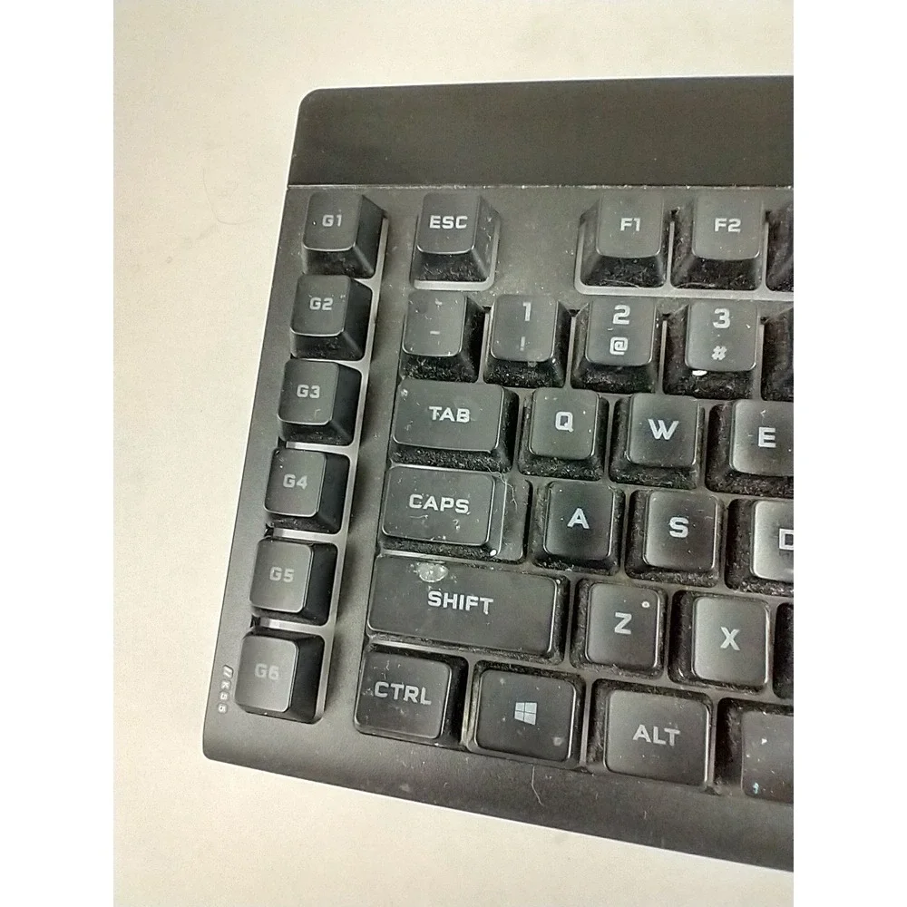Corsair‎ K55 RGB PRO Gaming Keyboard Black Wired USB CH-9226765-NA TESTED